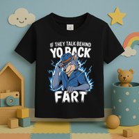 Meme If They Talk Behind Your Back Fart Funny Oddly Specific Toddler T-Shirt