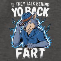 Meme If They Talk Behind Your Back Fart Funny Oddly Specific Vector Backpack