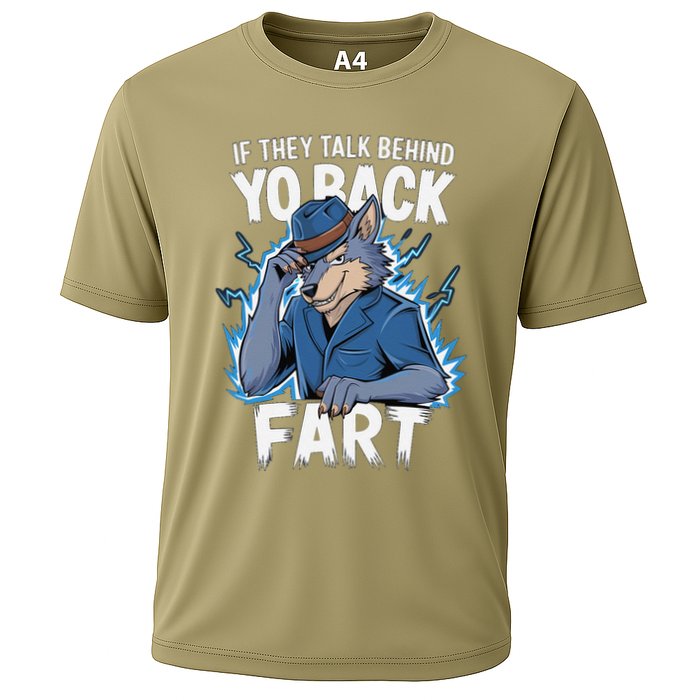 Meme If They Talk Behind Your Back Fart Funny Oddly Specific Performance Shirt