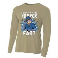 Meme If They Talk Behind Your Back Fart Funny Oddly Specific Cooling Performance Long Sleeve Crew