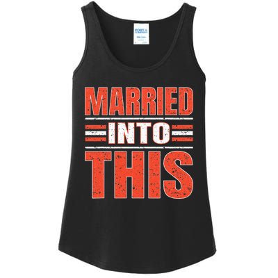 Married Into This Cleveland Funny Cleveland Gift Ladies Essential Tank