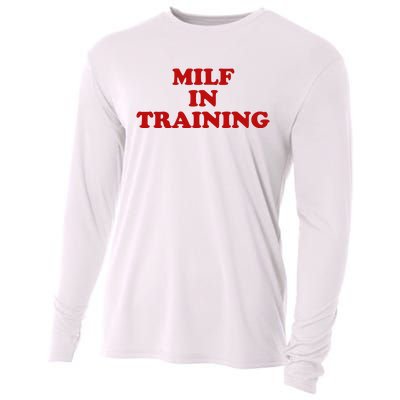 Milf In Training Cooling Performance Long Sleeve Crew