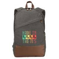 Made In The 70s Pinball Retro Arcade Cotton Canvas Backpack