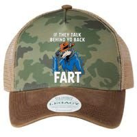 Meme If They Talk Behind Your Back Fart Funny Oddly Specific Legacy Tie Dye Trucker Hat