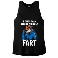 Meme If They Talk Behind Your Back Fart Funny Oddly Specific Ladies PosiCharge Tri-Blend Wicking Tank
