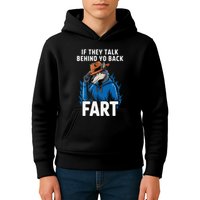 Meme If They Talk Behind Your Back Fart Funny Oddly Specific Kids Hoodie