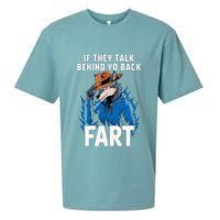 Meme If They Talk Behind Your Back Fart Funny Oddly Specific Sueded Cloud Jersey T-Shirt