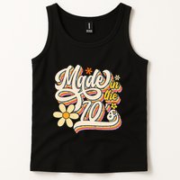 Made In The 70S Retro Created During 1970s Groovy Birthday Tank Top