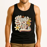 Made In The 70S Retro Created During 1970s Groovy Birthday Tank Top