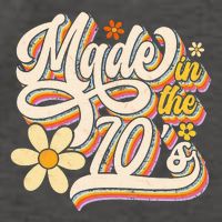 Made In The 70S Retro Created During 1970s Groovy Birthday Vector Backpack