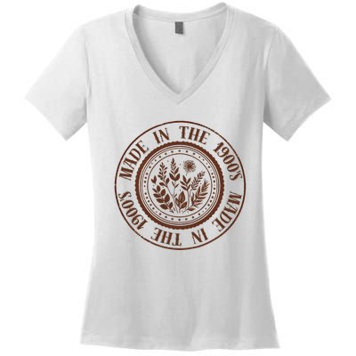 Made In The 1900S Dreams Of Jasmine Tea Women's V-Neck T-Shirt