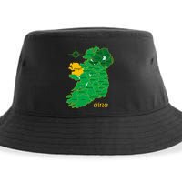 Mayo Ireland T Irish County Map Eire Irish Travel Sustainable Bucket Hat