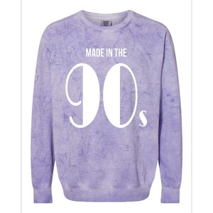 Made In The 90s Gift Colorblast Crewneck Sweatshirt