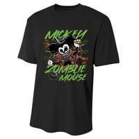 Mickey In Tales Of Zombie Mouse Mickey Halloween Vintage Performance Sprint T-Shirt