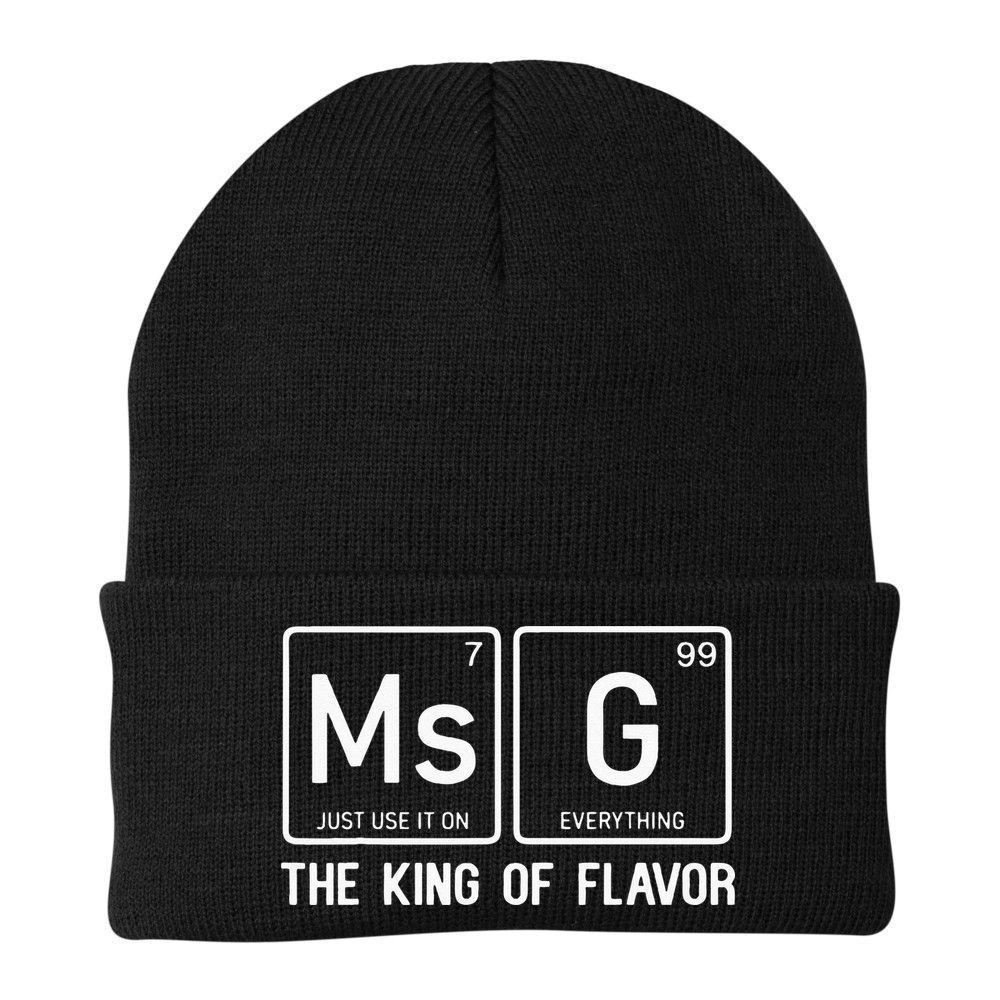 MSG Is The King Of Flavor Uncle Roger Where Your Wok Beanie