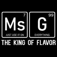 MSG Is The King Of Flavor Uncle Roger Where Your Wok Women's V-Neck T-Shirt