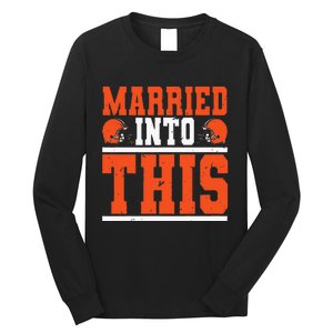 Married Into This Funny Christmas Long Sleeve Shirt