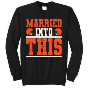 Married Into This Funny Christmas Sweatshirt