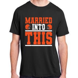 Married Into This Funny Christmas Adult ChromaSoft Performance T-Shirt