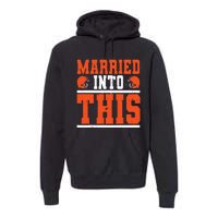 Married Into This Funny Christmas Premium Hoodie