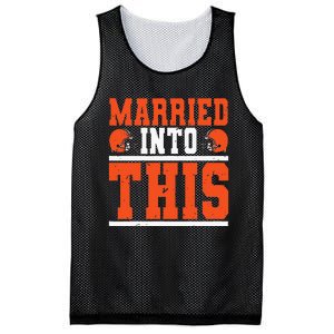 Married Into This Funny Christmas Mesh Reversible Basketball Jersey Tank