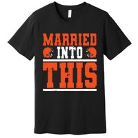 Married Into This Funny Christmas Premium T-Shirt