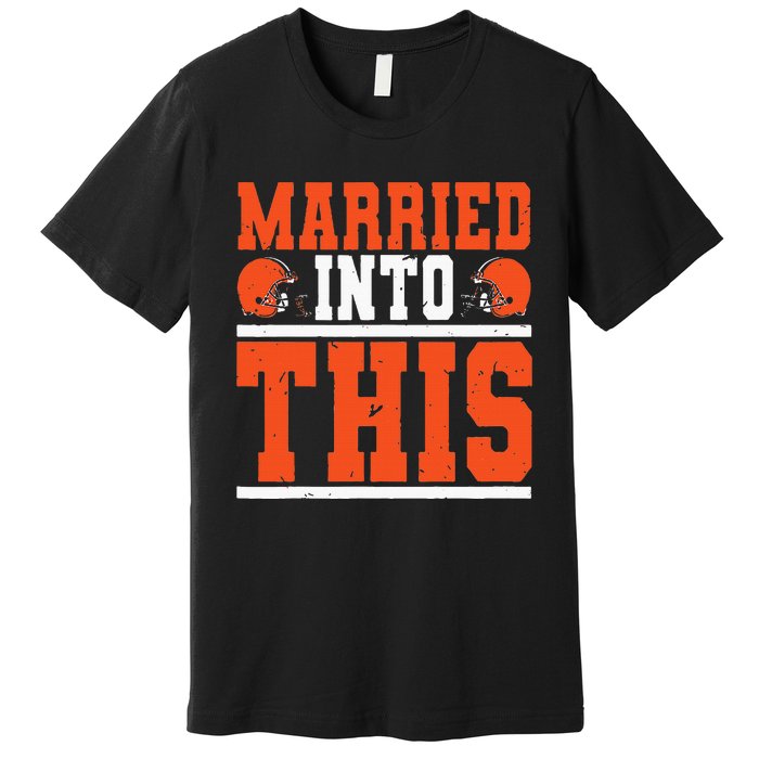 Married Into This Funny Christmas Premium T-Shirt