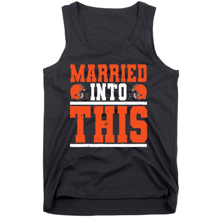 Married Into This Funny Christmas Tank Top