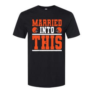 Married Into This Funny Christmas Softstyle CVC T-Shirt