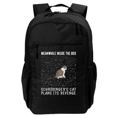 Meanwhile Inside The Box SchröDingers Cat Plans Its Revenge Daily Commute Backpack