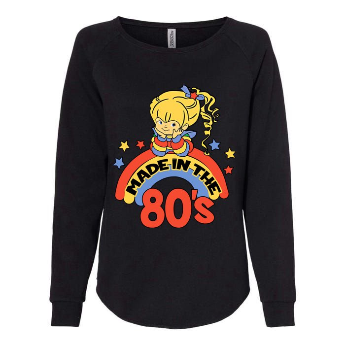 Made In The 80s 1980s Generation Millennials Retro Vintage Womens California Wash Sweatshirt