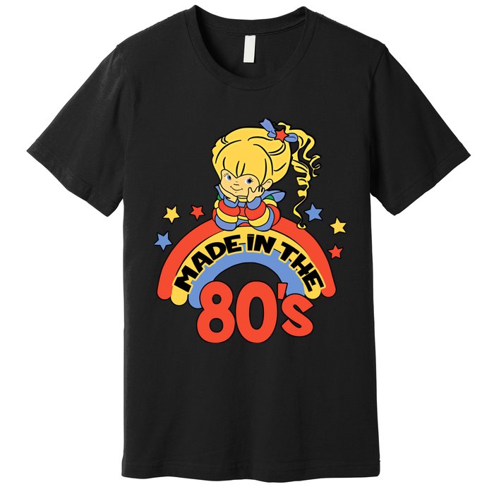 Made In The 80s 1980s Generation Millennials Retro Vintage Premium T-Shirt