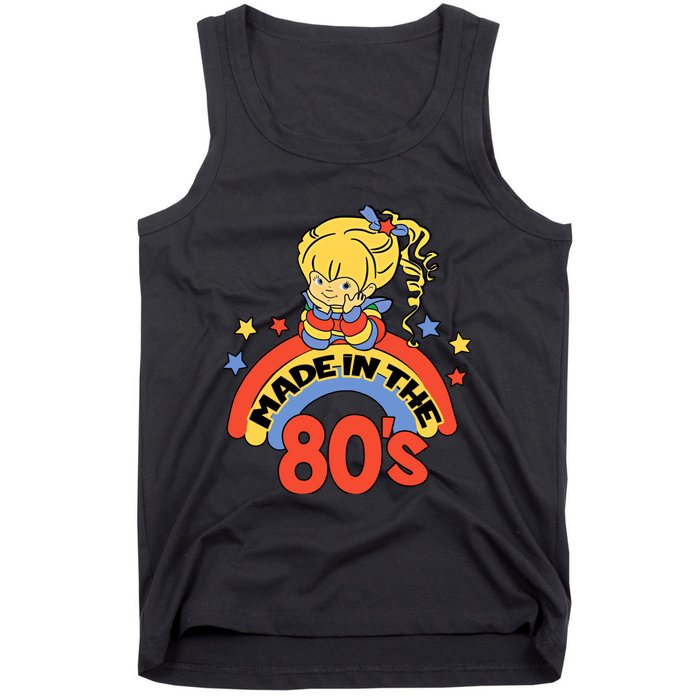 Made In The 80s 1980s Generation Millennials Retro Vintage Tank Top