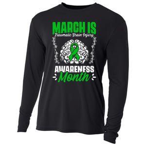 March Is Traumatic Brain Injury Month Surgery TBI Survivor Cooling Performance Long Sleeve Crew