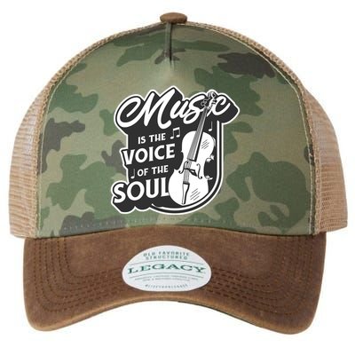 Music Is The Voice Of The Soul Legacy Tie Dye Trucker Hat