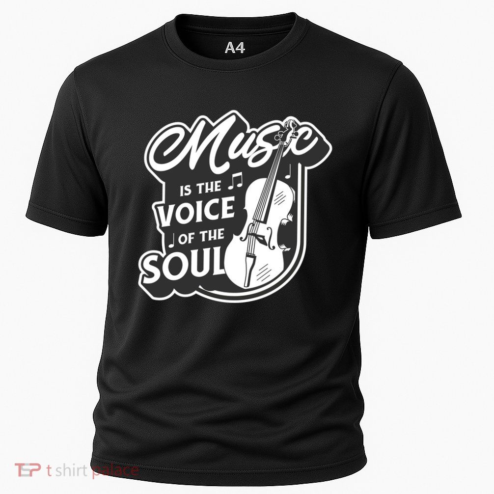 Music Is The Voice Of The Soul Cooling Performance Crew T-Shirt