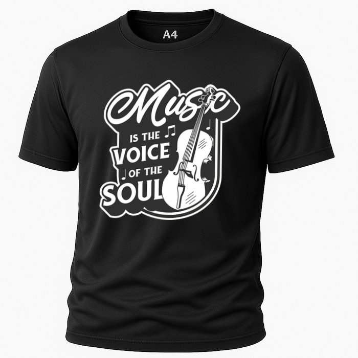 Music Is The Voice Of The Soul Performance Shirt