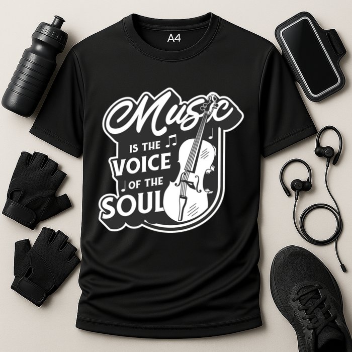 Music Is The Voice Of The Soul Performance Shirt