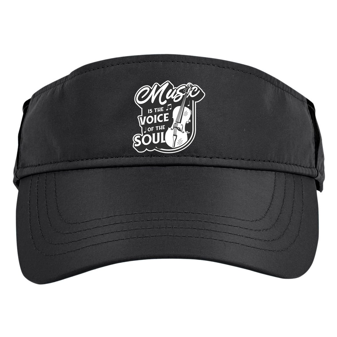 Music Is The Voice Of The Soul Adult Drive Performance Visor