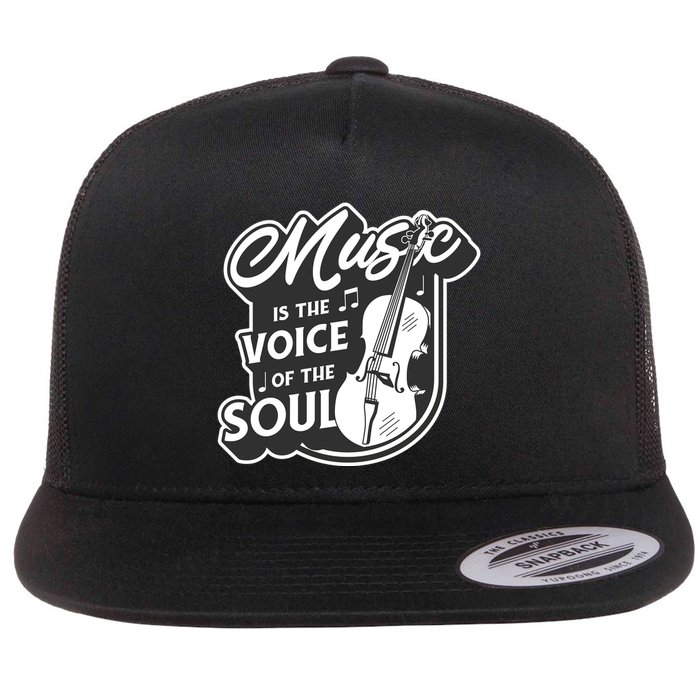 Music Is The Voice Of The Soul Flatbill Hat