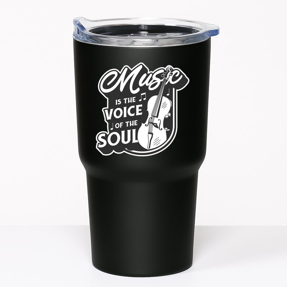 Music Is The Voice Of The Soul Tumbler