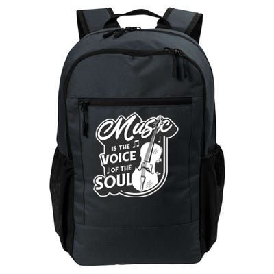 Music Is The Voice Of The Soul Daily Commute Backpack