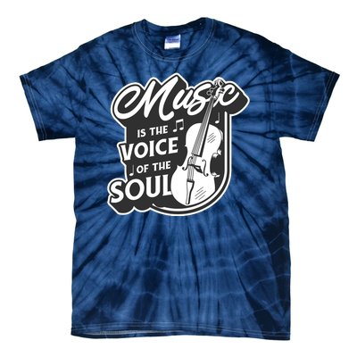 Music Is The Voice Of The Soul Tie-Dye T-Shirt