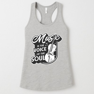 Music Is The Voice Of The Soul Womens Tank Top