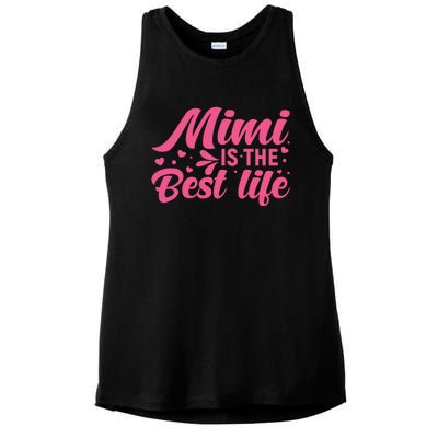 Mimi Is The Best Life T Ladies PosiCharge Tri-Blend Wicking Tank