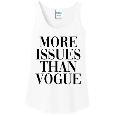 More Issues Than Vogue Ladies Essential Tank