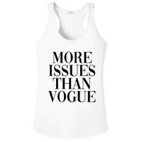 More Issues Than Vogue Ladies PosiCharge Competitor Racerback Tank