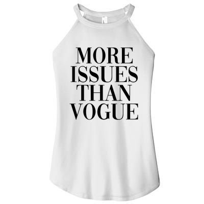 More Issues Than Vogue Women's Perfect Tri Rocker Tank