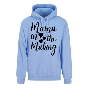 Mama In The Making Mothertobe Gift Unisex Surf Hoodie