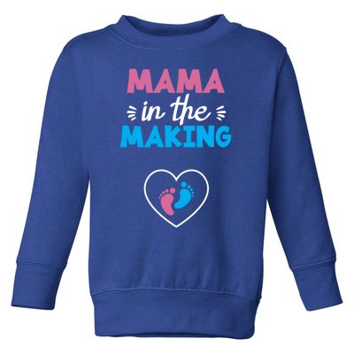 Mama In The Making Pregnancy Announcet Future Mother Gift Toddler Sweatshirt